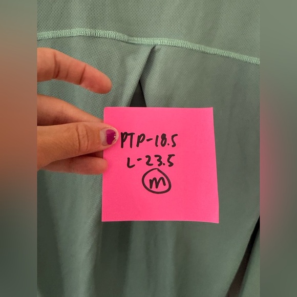 SHORE TO SUMMIT Long Sleeve UV MESH Tee Cooling Stretch Green Size M - Picture 7 of 7